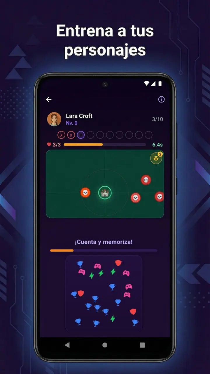 Train and level up your collectibles in Trish